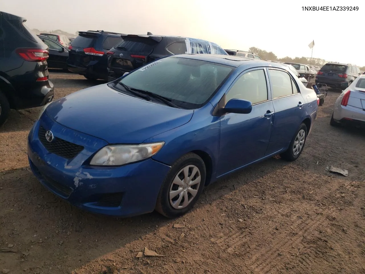 2010 Toyota Corolla Base VIN: 1NXBU4EE1AZ339249 Lot: 70996904