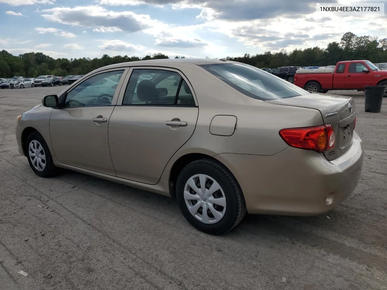 2010 Toyota Corolla Base VIN: 1NXBU4EE3AZ177821 Lot: 71003674