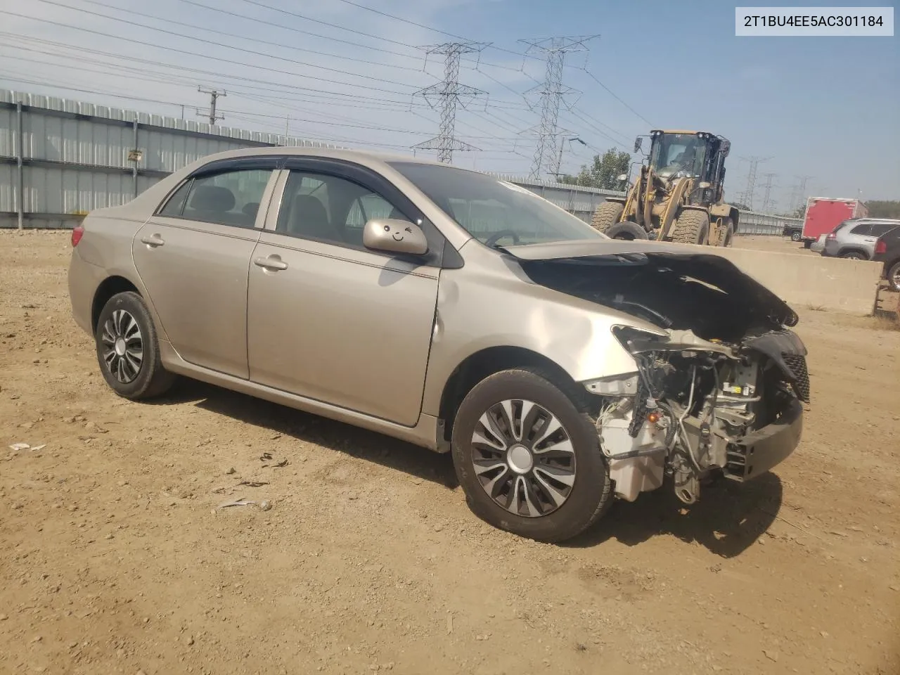 2010 Toyota Corolla Base VIN: 2T1BU4EE5AC301184 Lot: 71013954