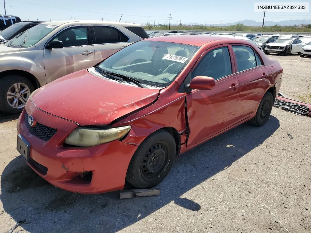 2010 Toyota Corolla Base VIN: 1NXBU4EE3AZ324333 Lot: 71015054