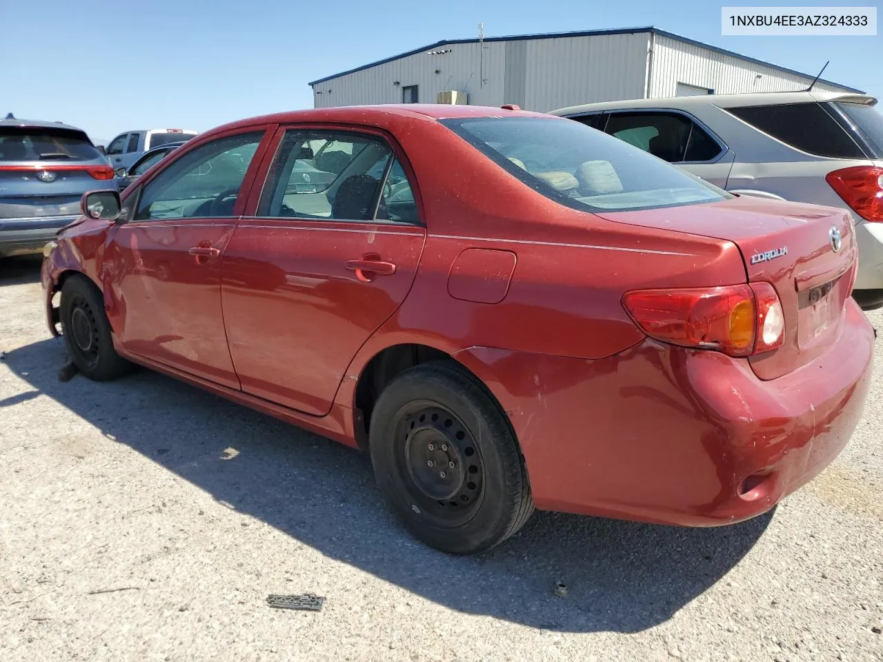 2010 Toyota Corolla Base VIN: 1NXBU4EE3AZ324333 Lot: 71015054