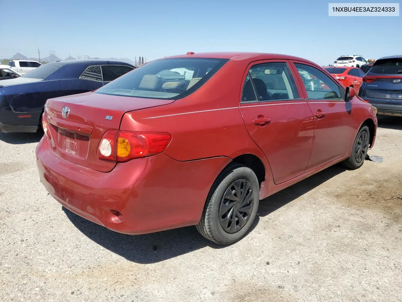 2010 Toyota Corolla Base VIN: 1NXBU4EE3AZ324333 Lot: 71015054