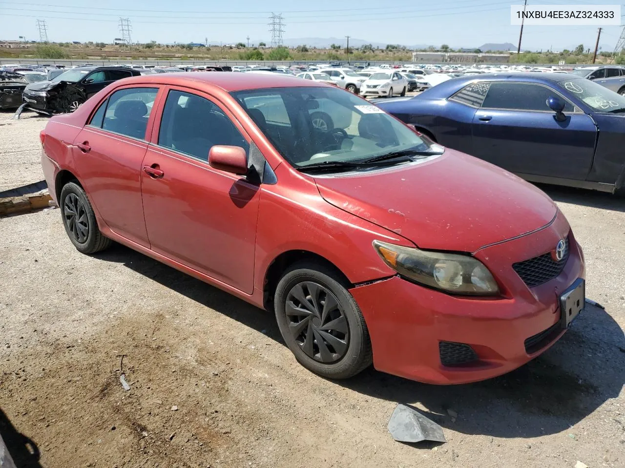 2010 Toyota Corolla Base VIN: 1NXBU4EE3AZ324333 Lot: 71015054