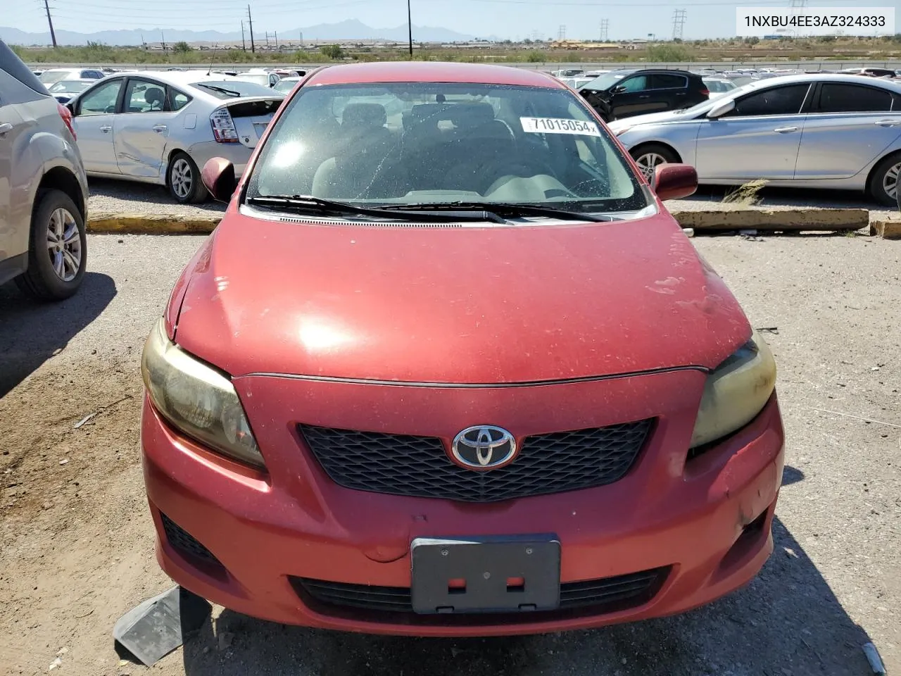 2010 Toyota Corolla Base VIN: 1NXBU4EE3AZ324333 Lot: 71015054