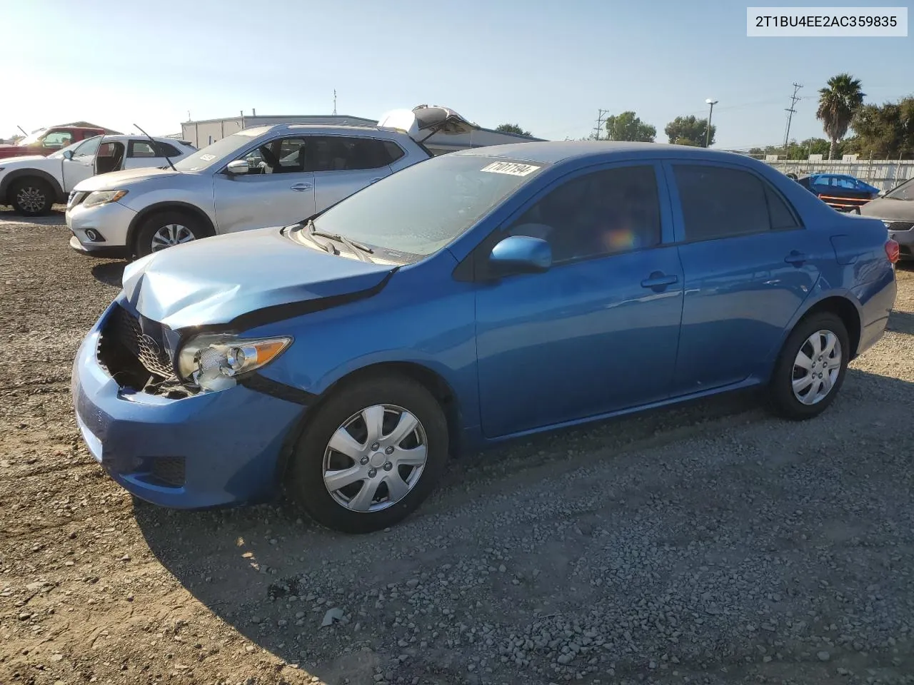 2T1BU4EE2AC359835 2010 Toyota Corolla Base