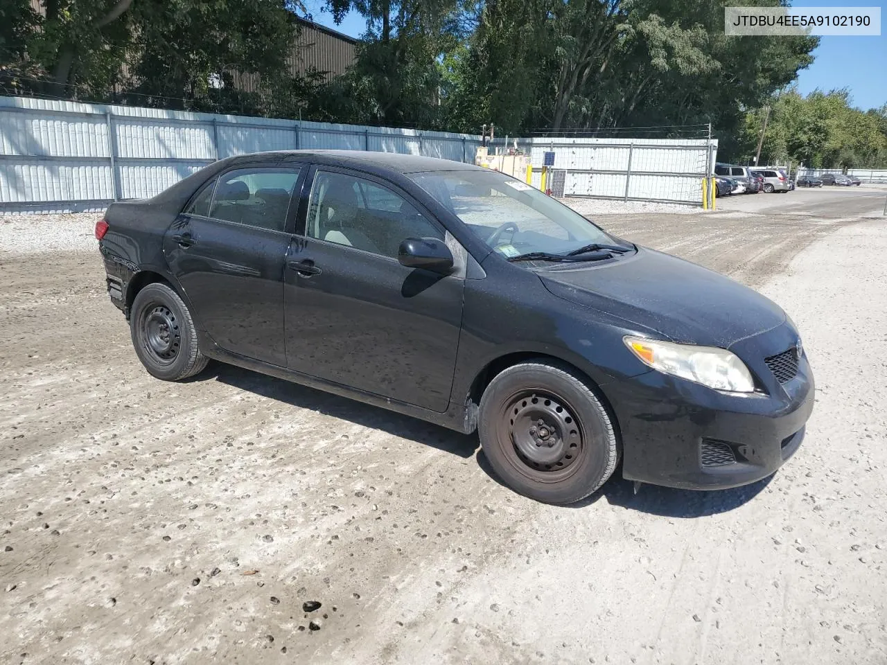 2010 Toyota Corolla Base VIN: JTDBU4EE5A9102190 Lot: 71074734