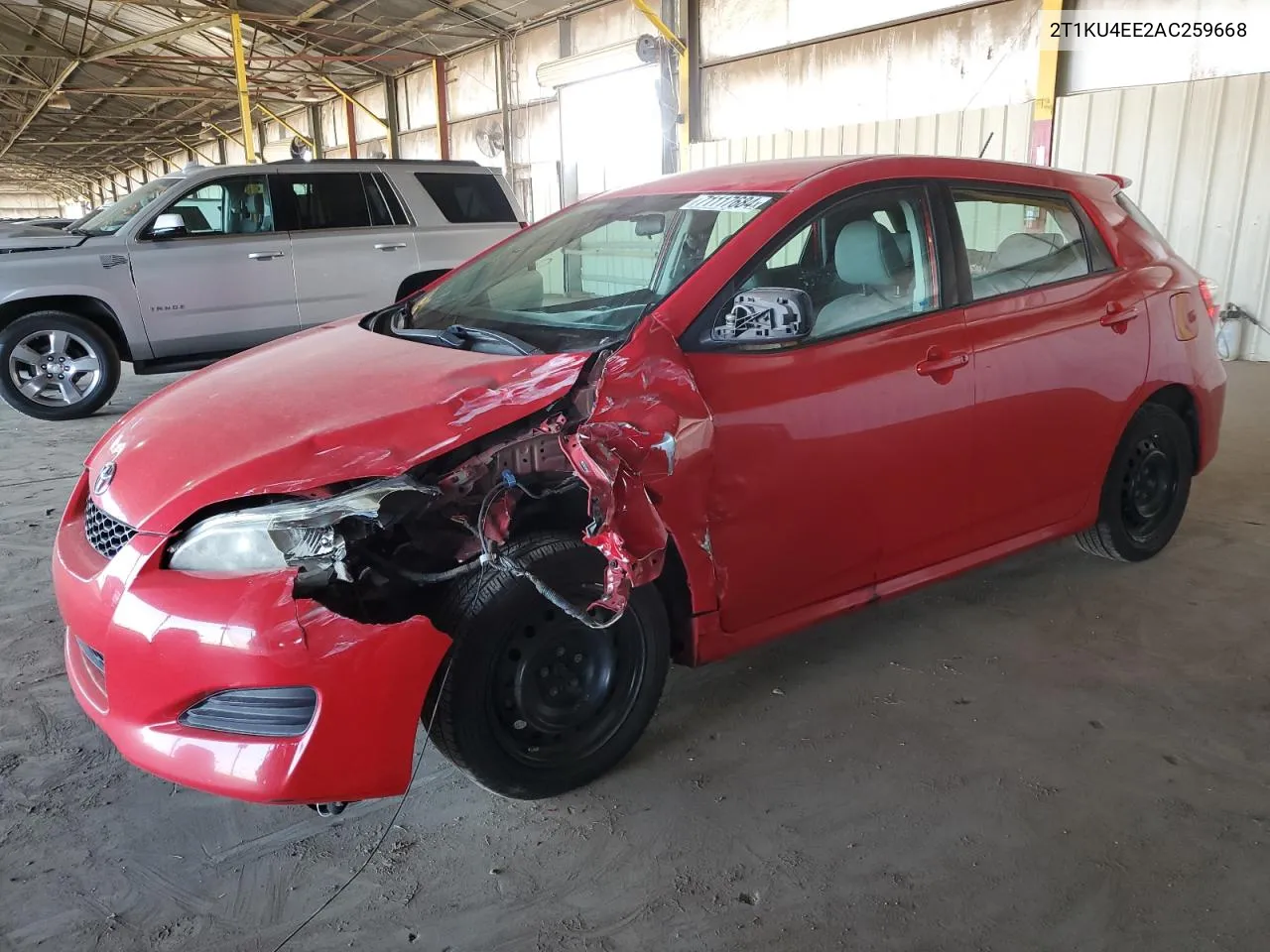 2010 Toyota Corolla Matrix VIN: 2T1KU4EE2AC259668 Lot: 71117684