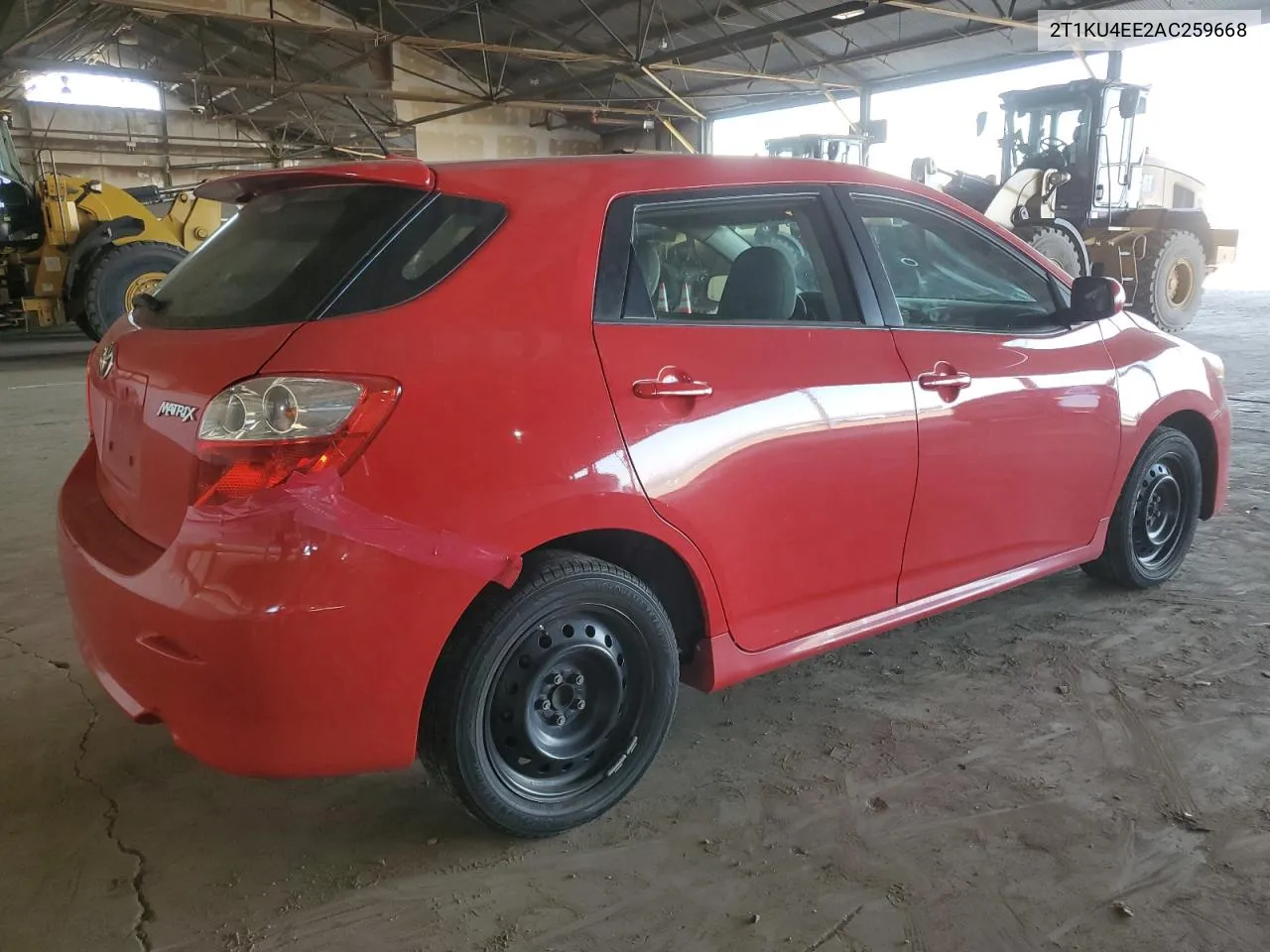 2010 Toyota Corolla Matrix VIN: 2T1KU4EE2AC259668 Lot: 71117684