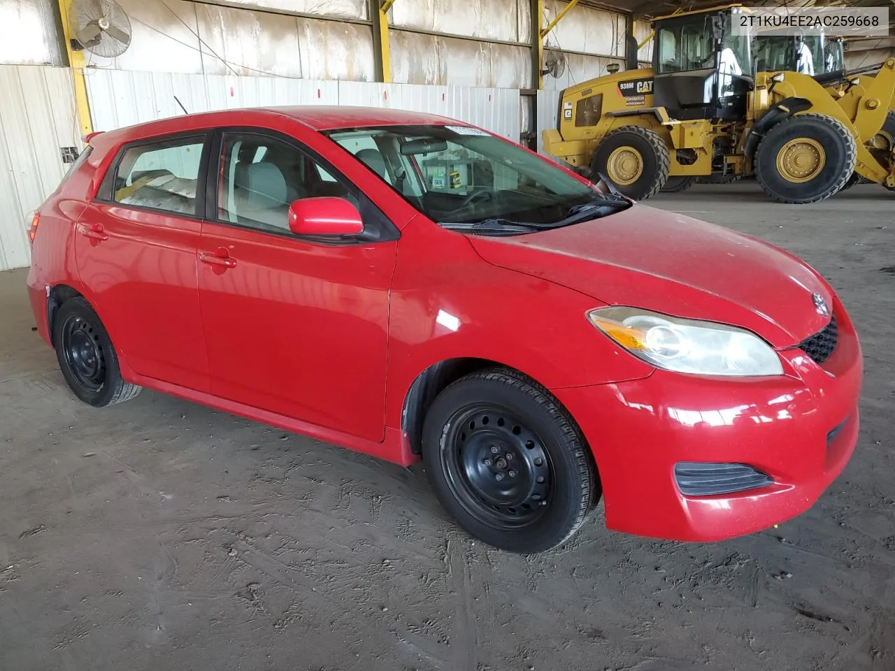 2010 Toyota Corolla Matrix VIN: 2T1KU4EE2AC259668 Lot: 71117684