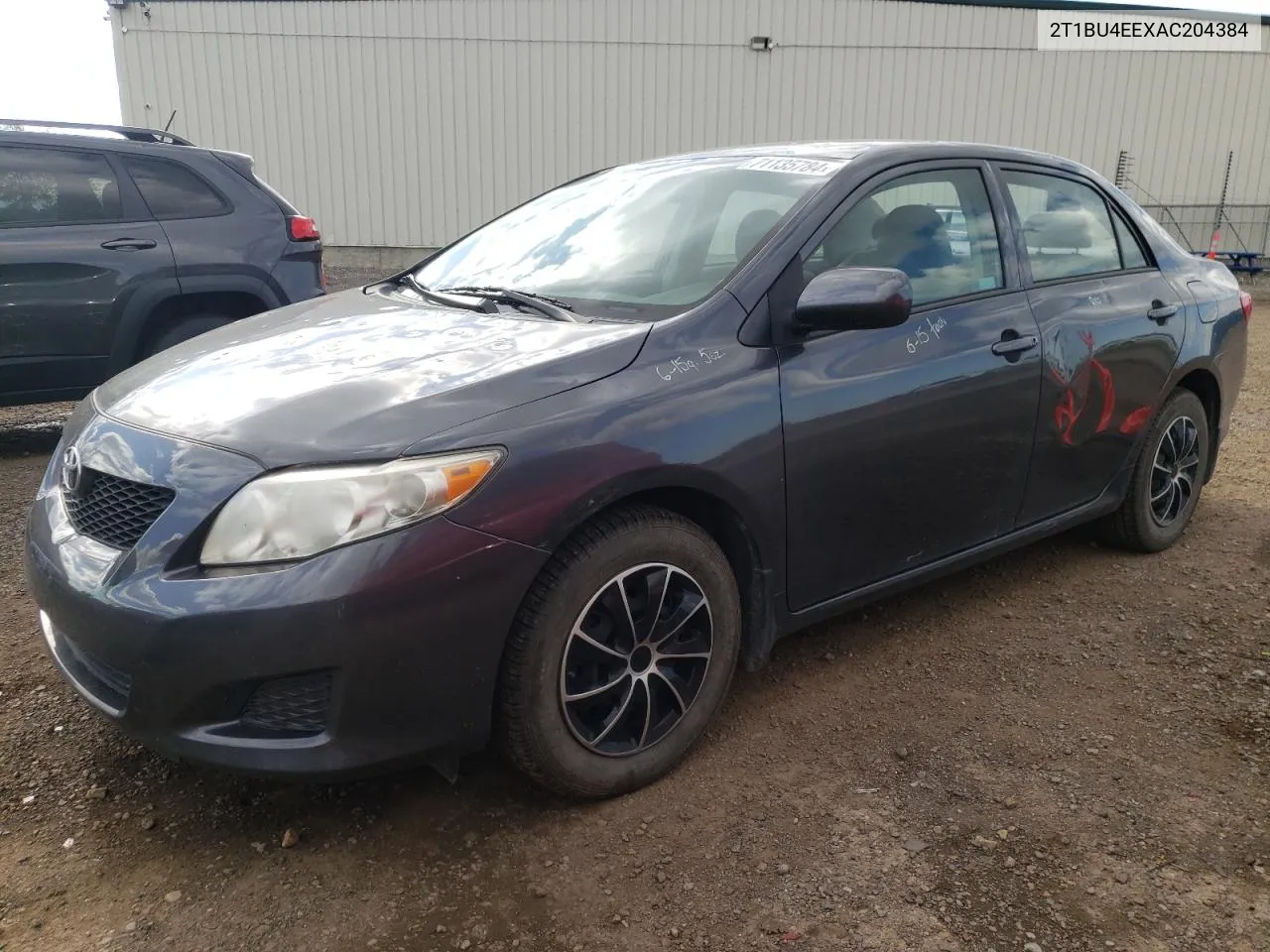 2010 Toyota Corolla Base VIN: 2T1BU4EEXAC204384 Lot: 71135784