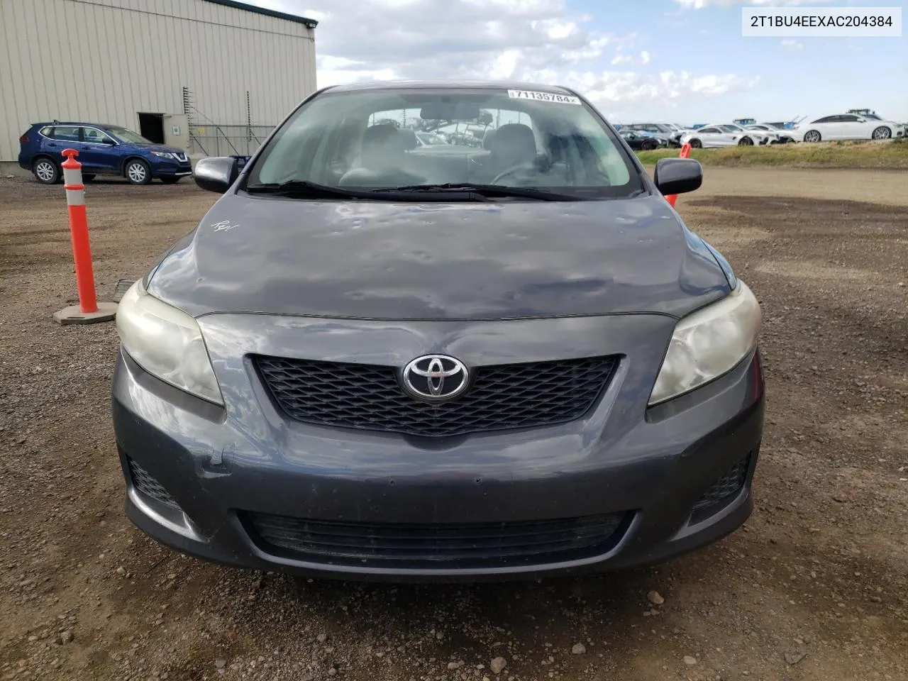 2010 Toyota Corolla Base VIN: 2T1BU4EEXAC204384 Lot: 71135784