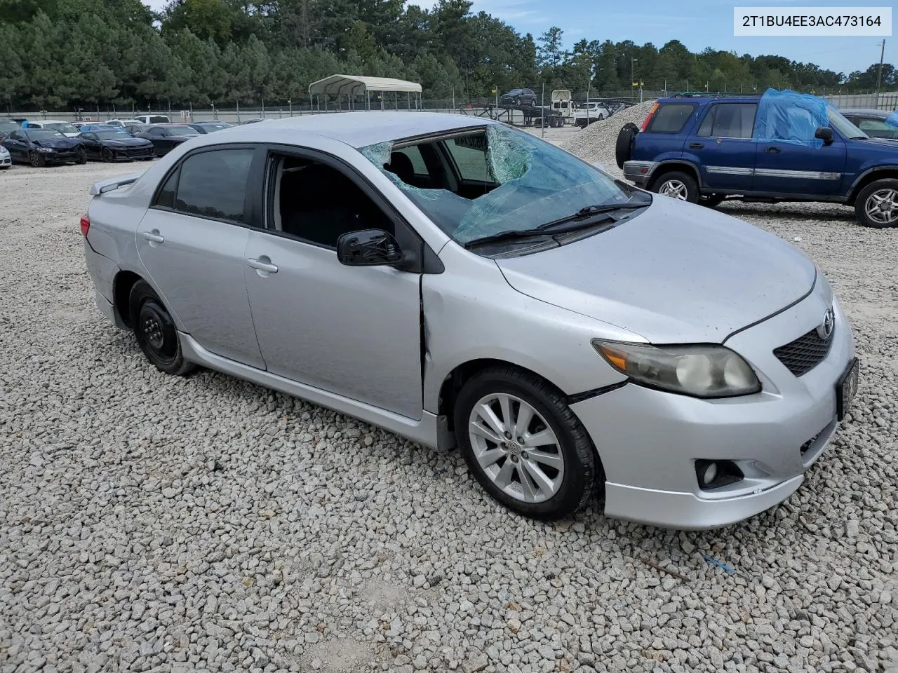 2010 Toyota Corolla Base VIN: 2T1BU4EE3AC473164 Lot: 71153214