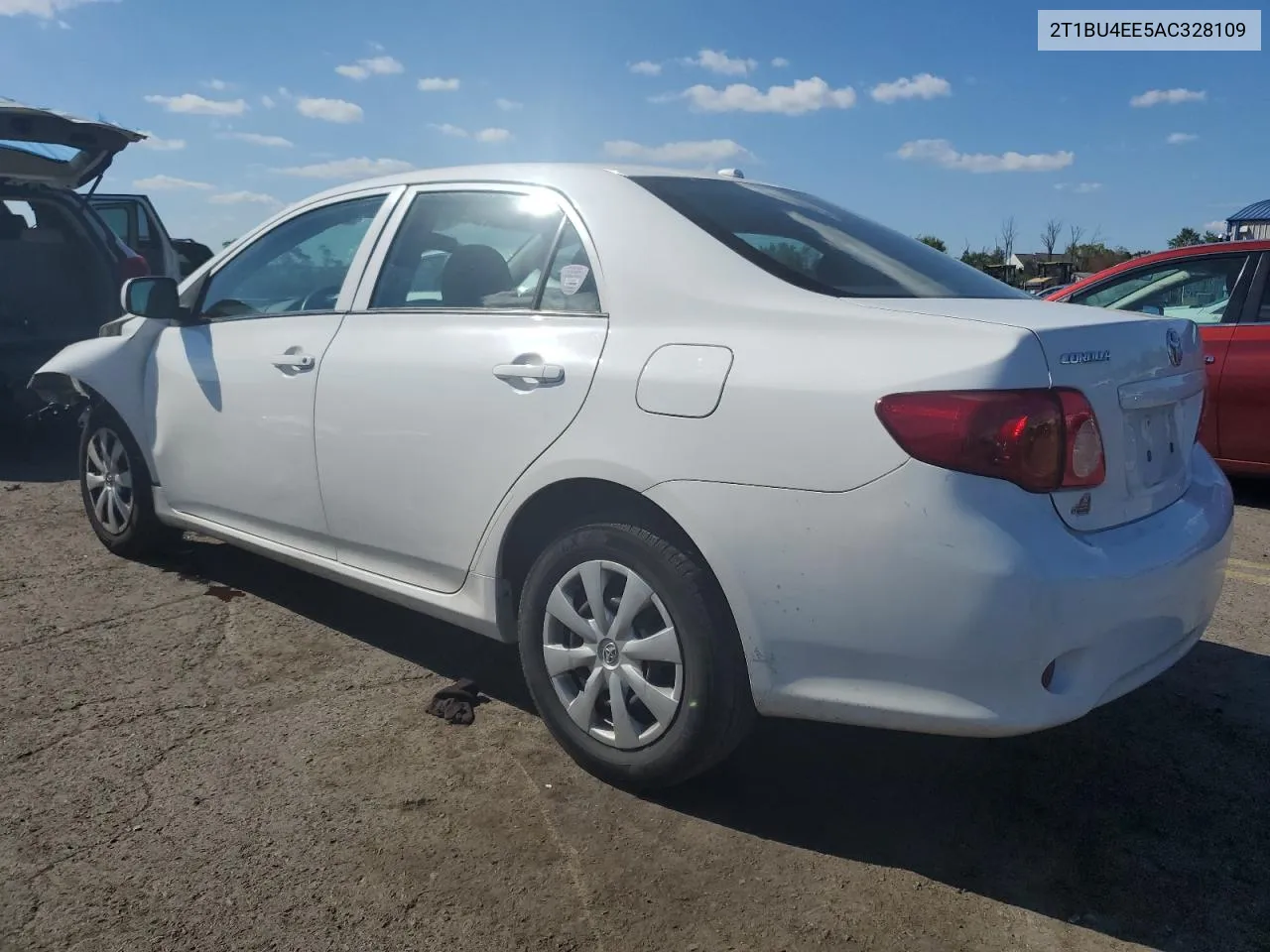 2010 Toyota Corolla Base VIN: 2T1BU4EE5AC328109 Lot: 71165024