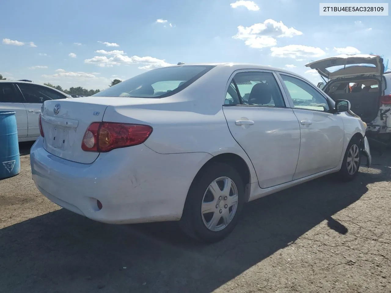 2010 Toyota Corolla Base VIN: 2T1BU4EE5AC328109 Lot: 71165024