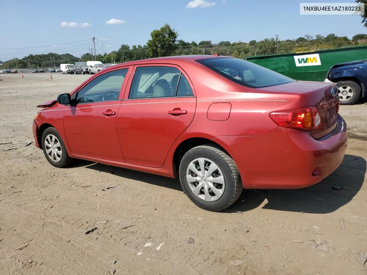 2010 Toyota Corolla Base VIN: 1NXBU4EE1AZ180233 Lot: 71210434