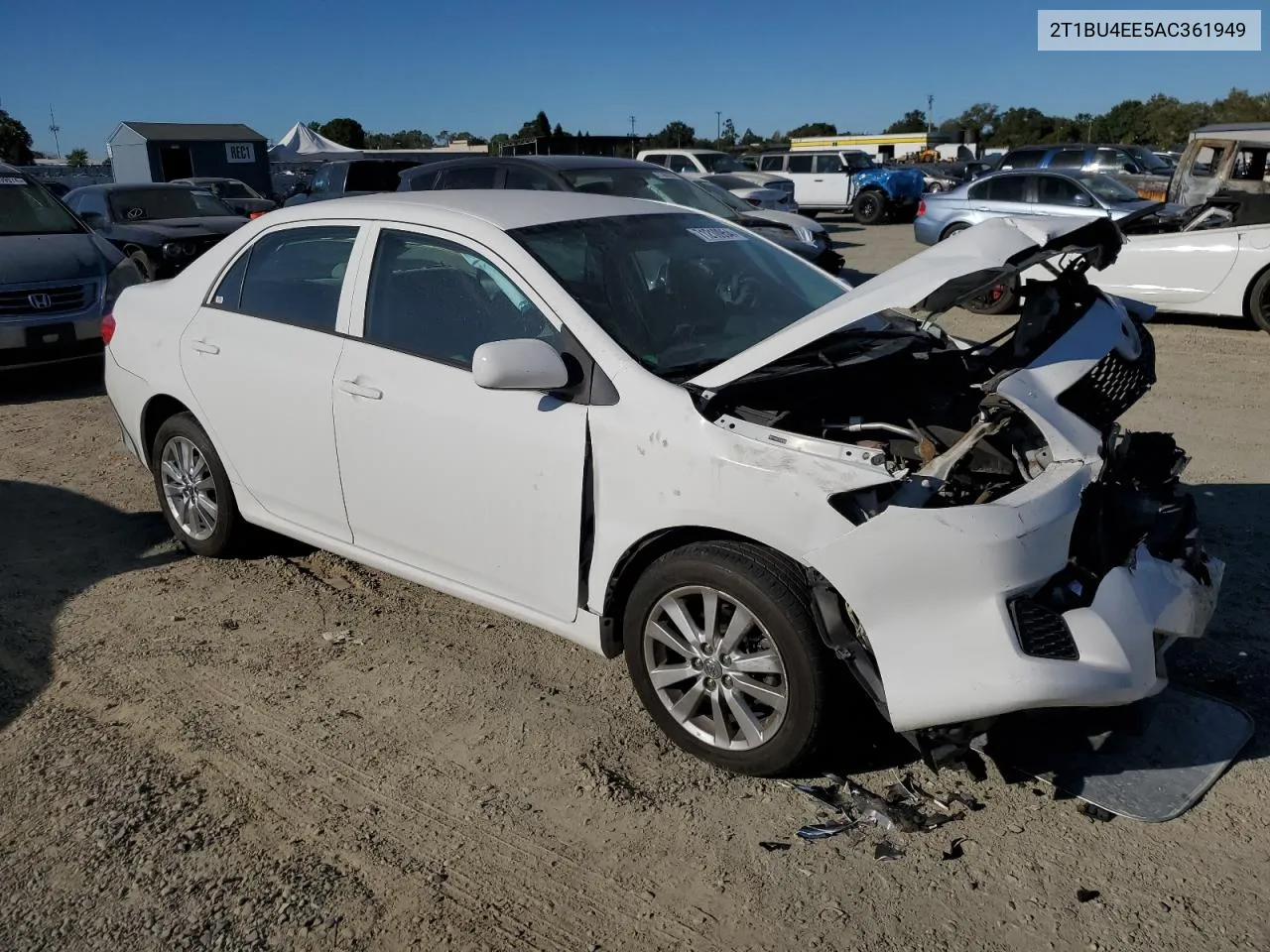 2T1BU4EE5AC361949 2010 Toyota Corolla Base