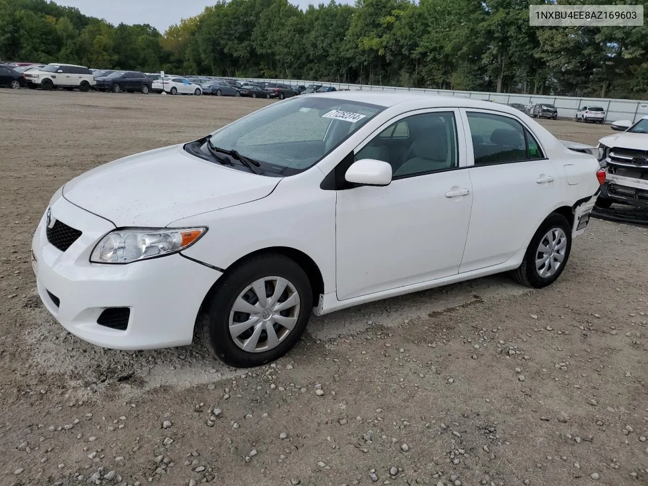 2010 Toyota Corolla Base VIN: 1NXBU4EE8AZ169603 Lot: 71252314