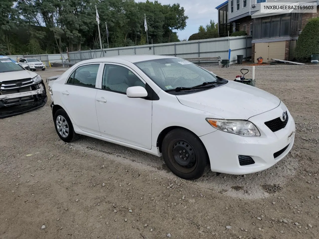 2010 Toyota Corolla Base VIN: 1NXBU4EE8AZ169603 Lot: 71252314