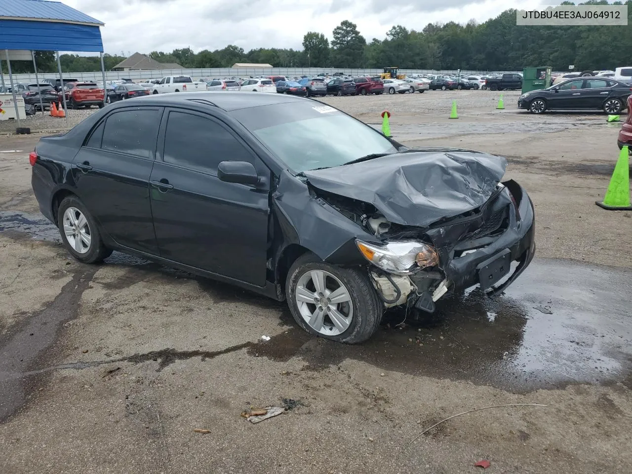 2010 Toyota Corolla Base VIN: JTDBU4EE3AJ064912 Lot: 71273574