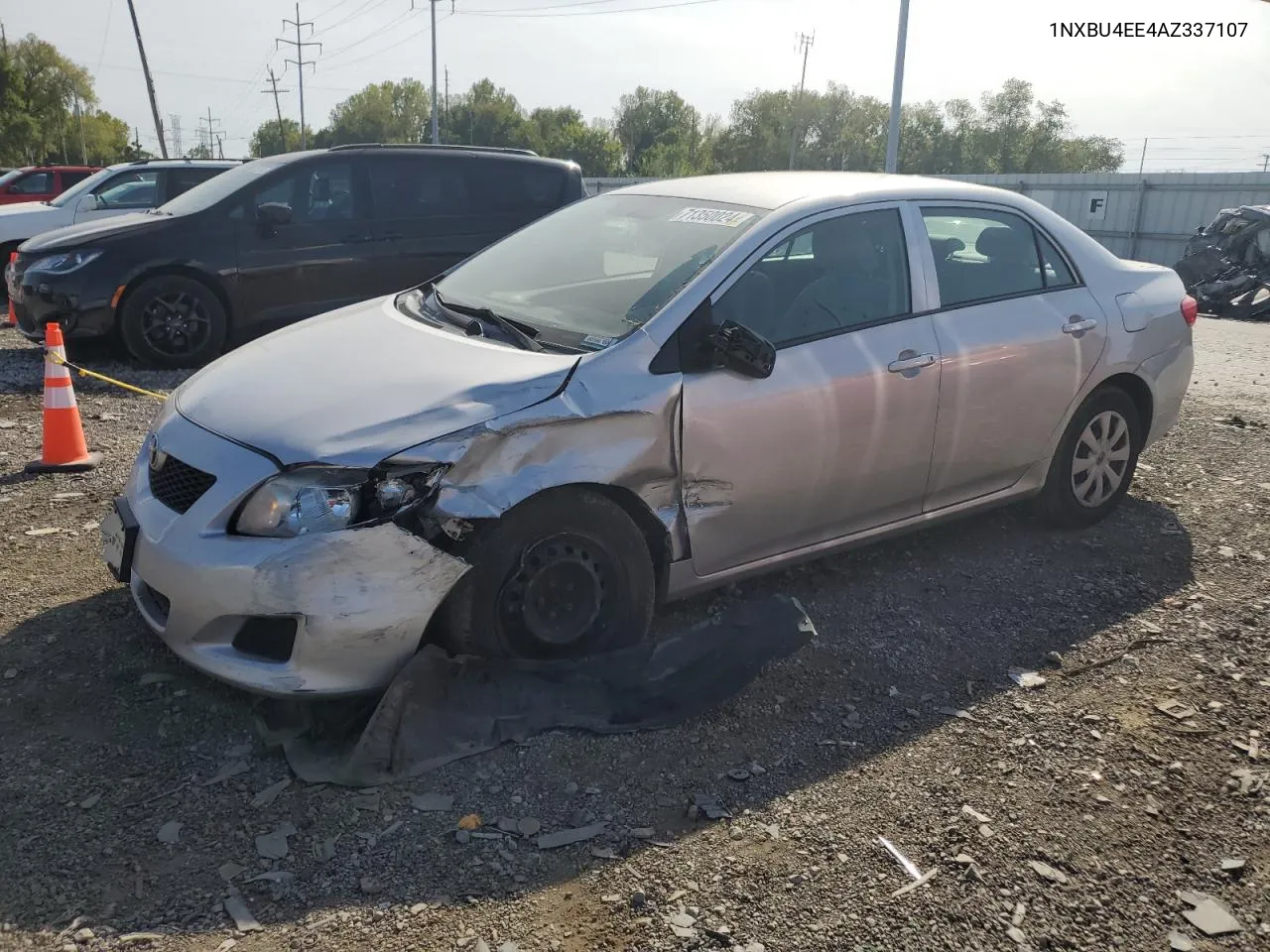 2010 Toyota Corolla Base VIN: 1NXBU4EE4AZ337107 Lot: 71350024