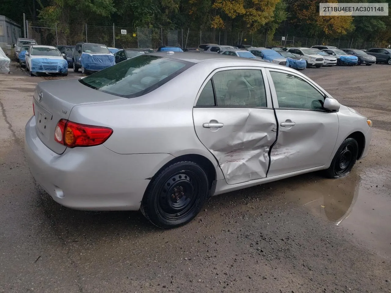 2010 Toyota Corolla Base VIN: 2T1BU4EE1AC301148 Lot: 71363494