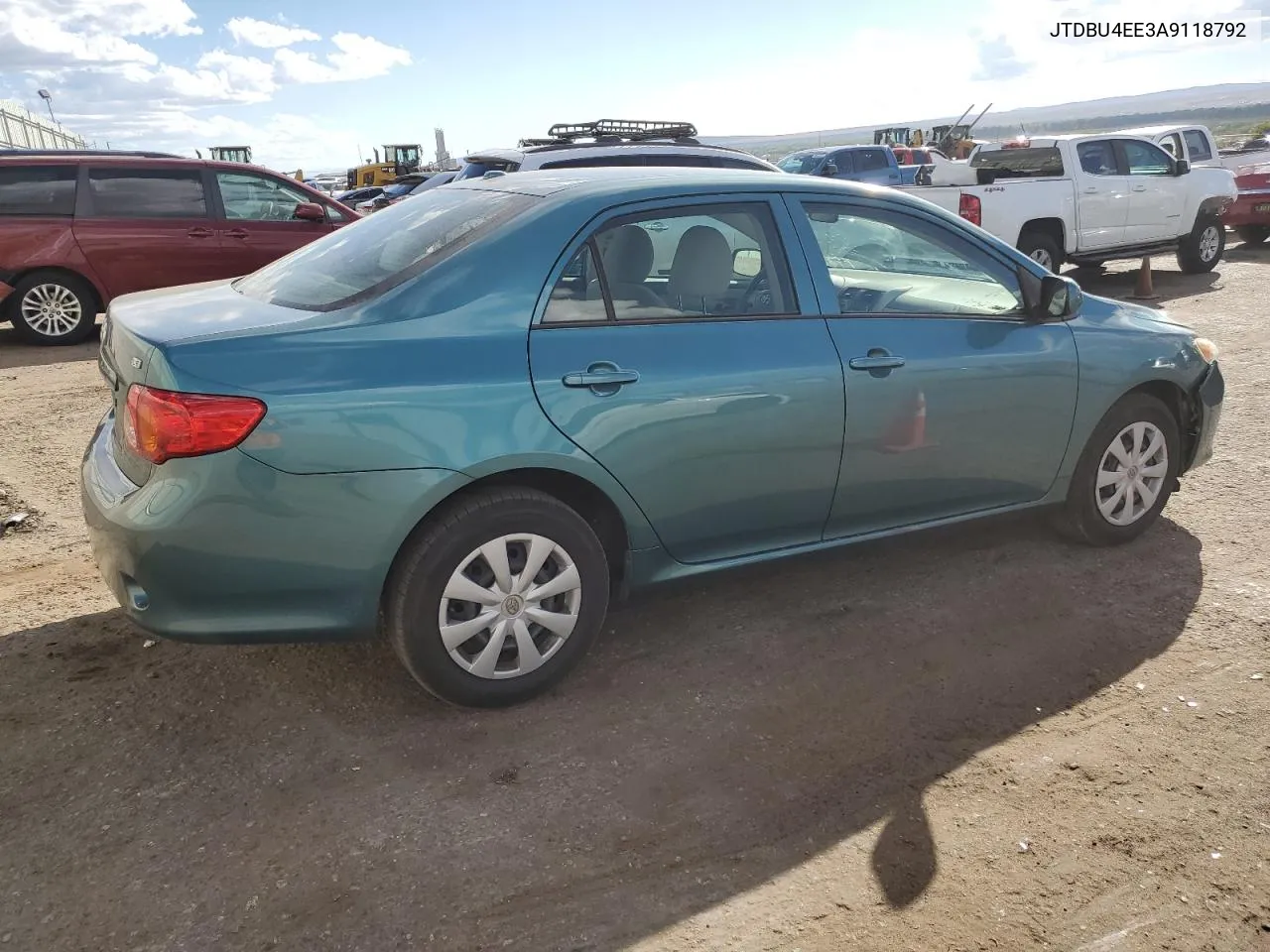 2010 Toyota Corolla Base VIN: JTDBU4EE3A9118792 Lot: 71390764