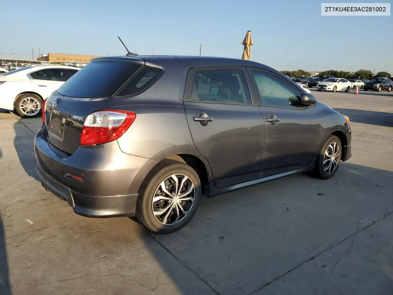 2010 Toyota Corolla Matrix VIN: 2T1KU4EE3AC281002 Lot: 71411814