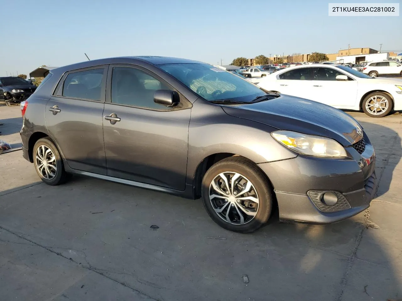 2010 Toyota Corolla Matrix VIN: 2T1KU4EE3AC281002 Lot: 71411814