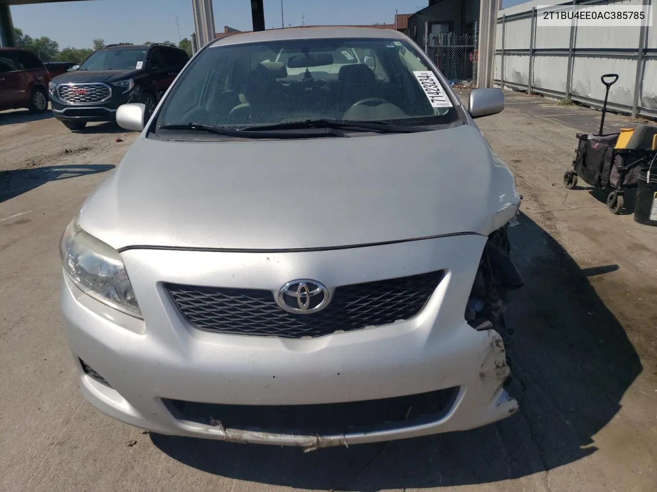 2010 Toyota Corolla Base VIN: 2T1BU4EE0AC385785 Lot: 71423234