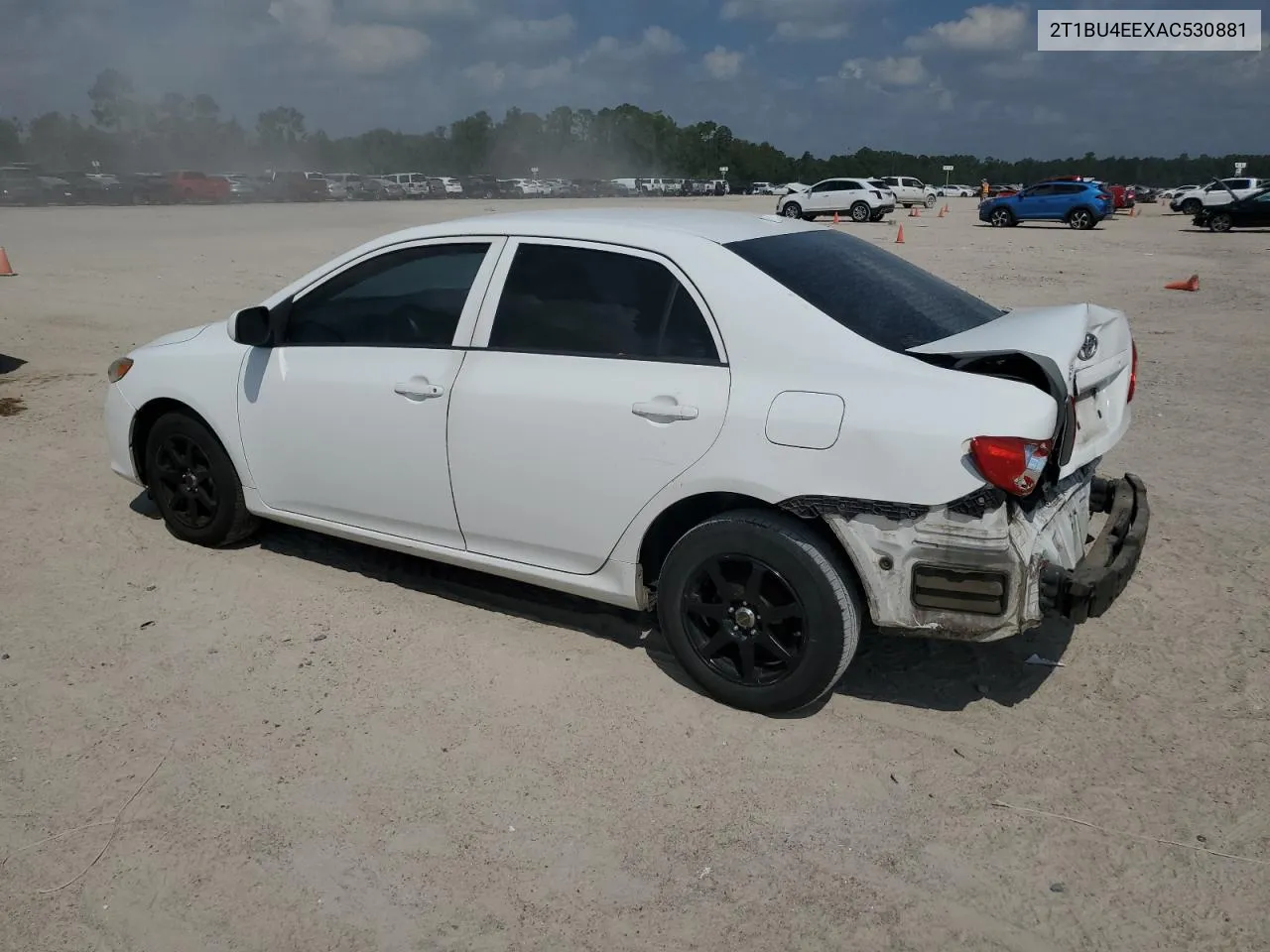 2010 Toyota Corolla Base VIN: 2T1BU4EEXAC530881 Lot: 71431344