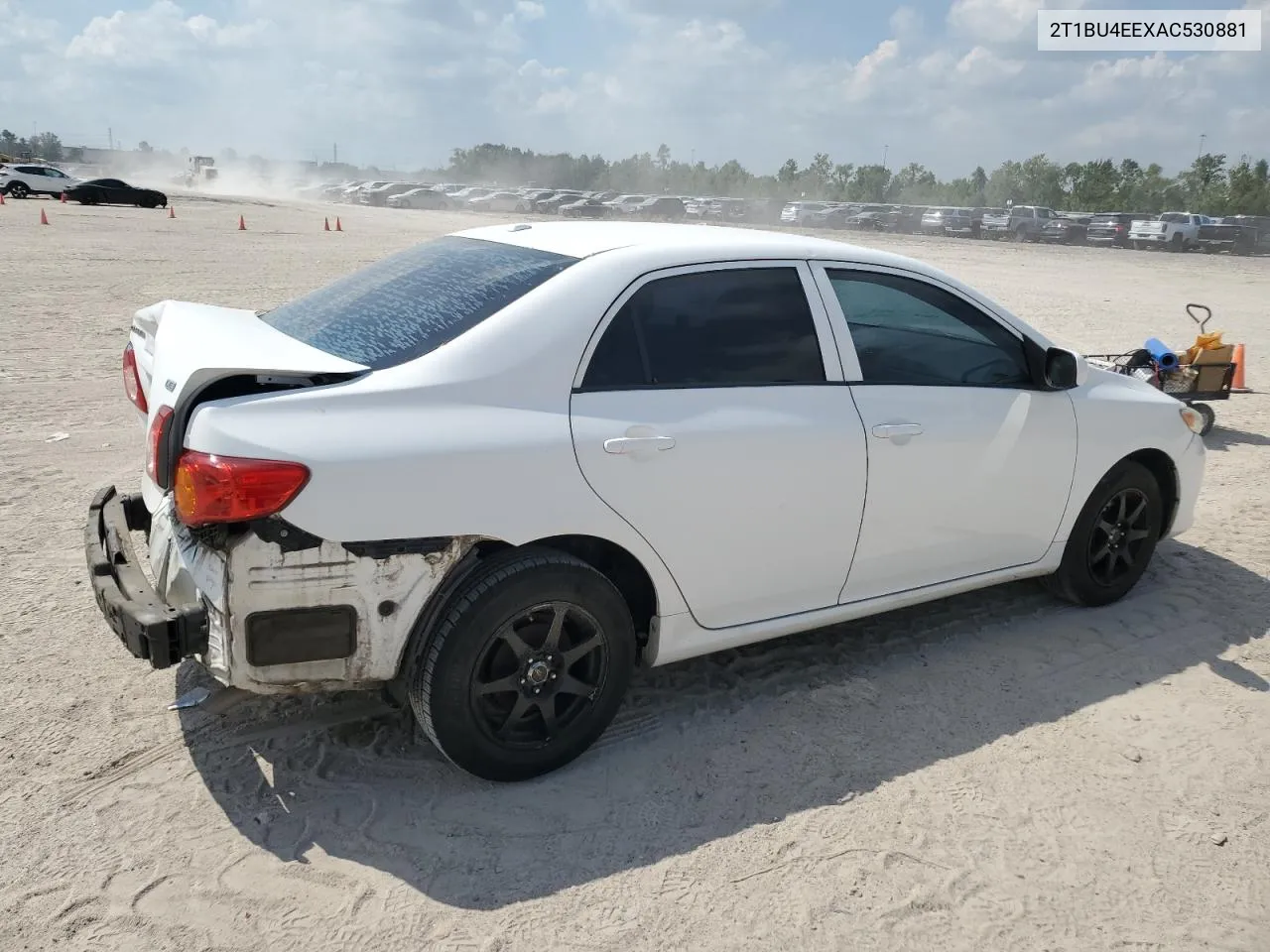 2010 Toyota Corolla Base VIN: 2T1BU4EEXAC530881 Lot: 71431344