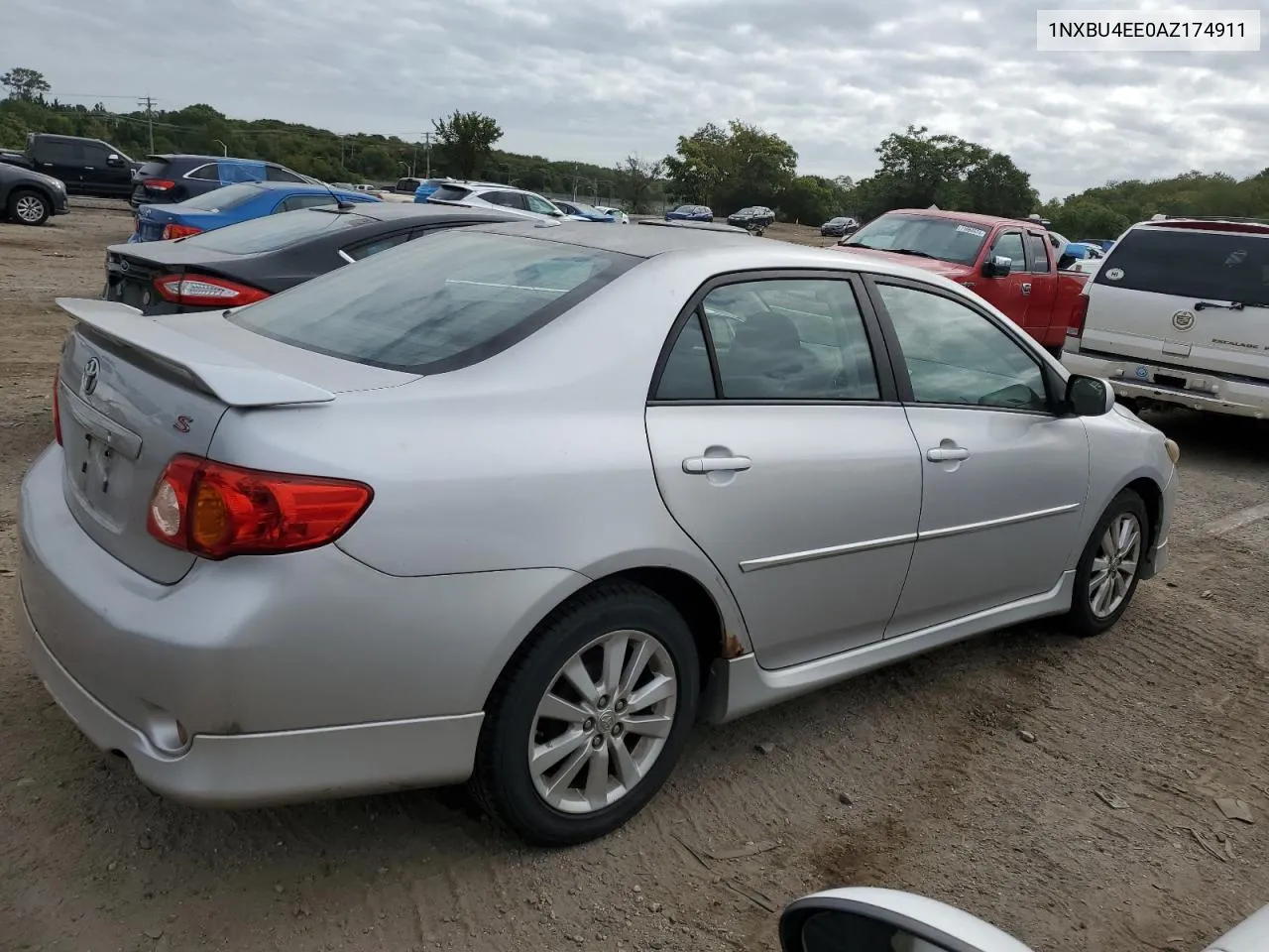 2010 Toyota Corolla Base VIN: 1NXBU4EE0AZ174911 Lot: 71459434