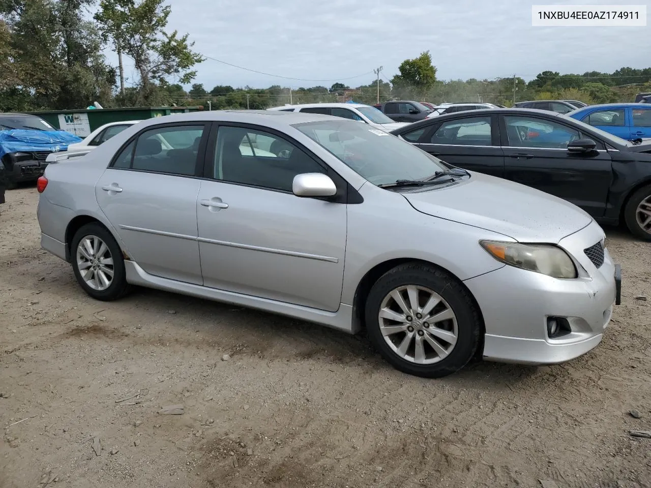 2010 Toyota Corolla Base VIN: 1NXBU4EE0AZ174911 Lot: 71459434