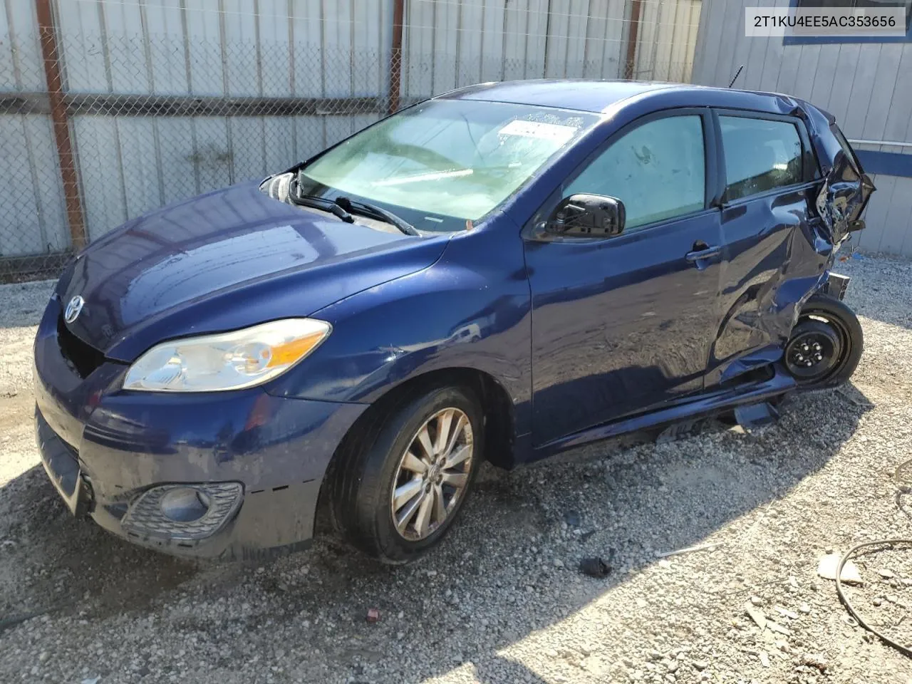 2010 Toyota Corolla Matrix VIN: 2T1KU4EE5AC353656 Lot: 71465654