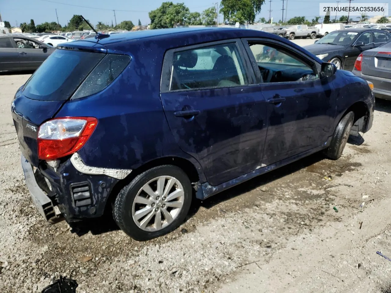 2010 Toyota Corolla Matrix VIN: 2T1KU4EE5AC353656 Lot: 71465654