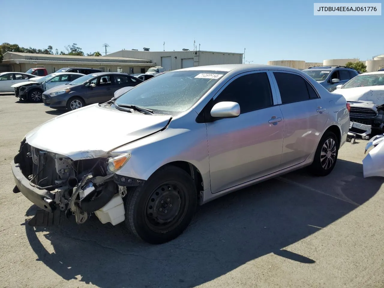 2010 Toyota Corolla Base VIN: JTDBU4EE6AJ061776 Lot: 71469614