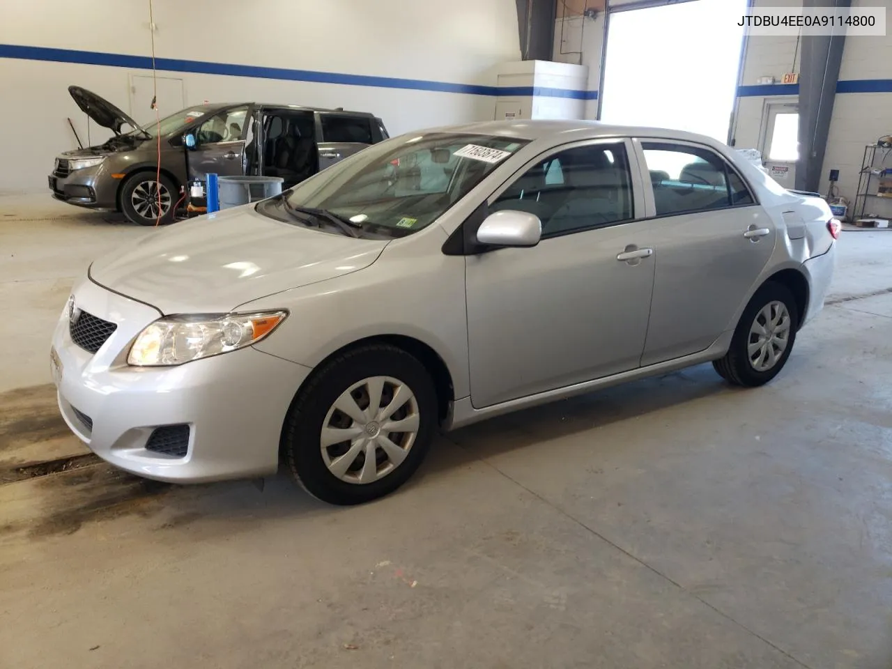 2010 Toyota Corolla Base VIN: JTDBU4EE0A9114800 Lot: 71503674