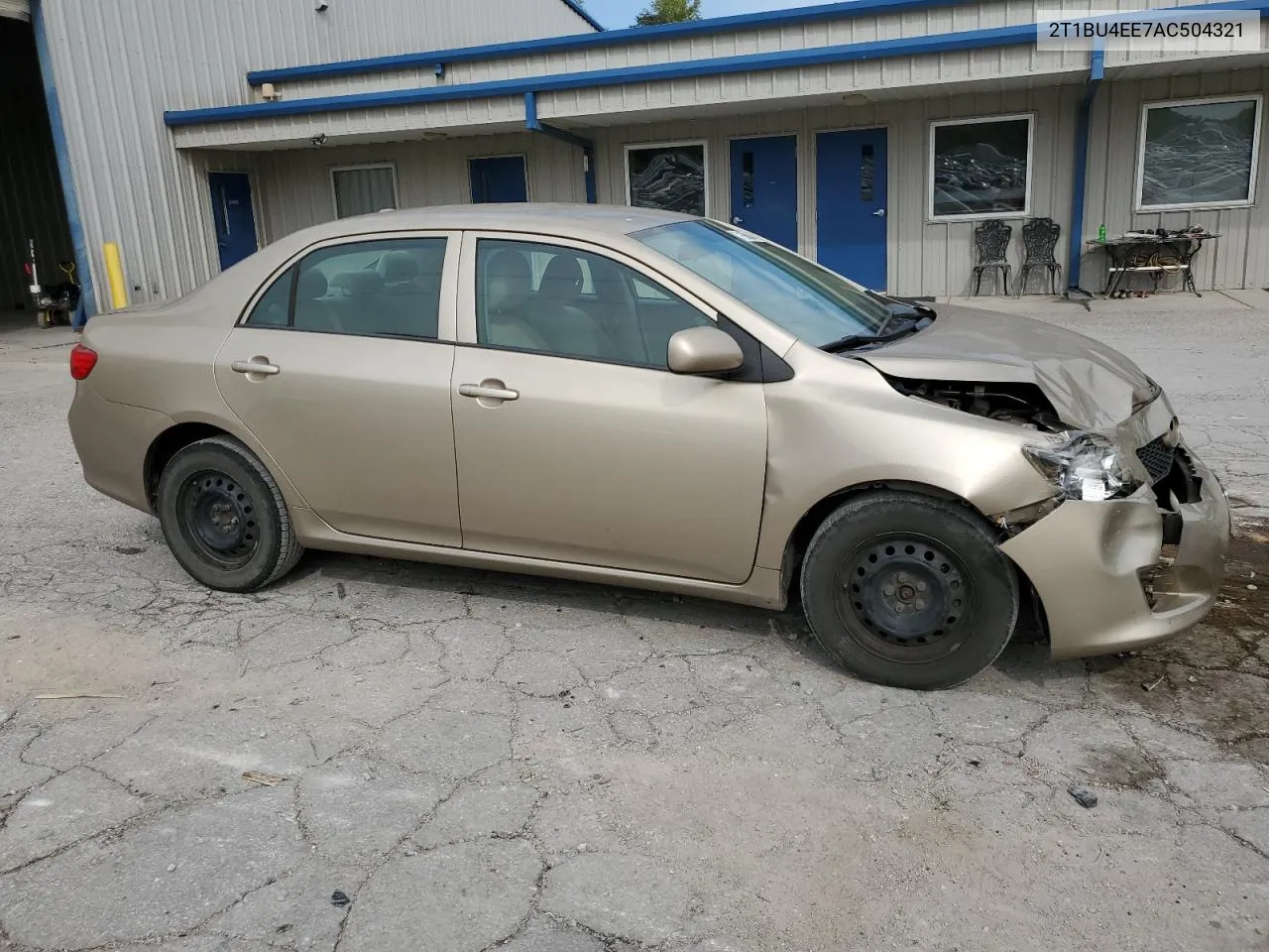 2010 Toyota Corolla Base VIN: 2T1BU4EE7AC504321 Lot: 71568064