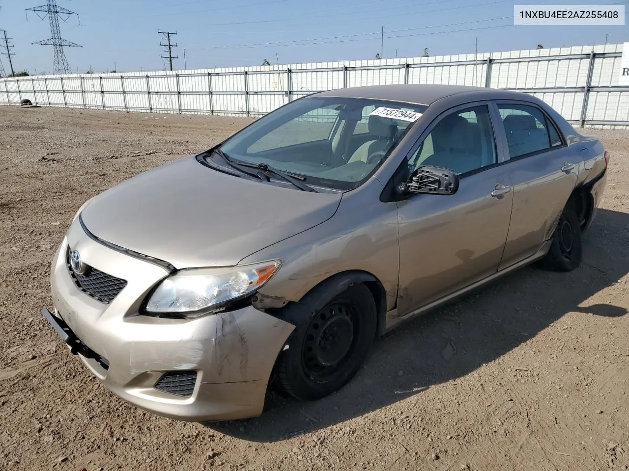 2010 Toyota Corolla Base VIN: 1NXBU4EE2AZ255408 Lot: 71572944