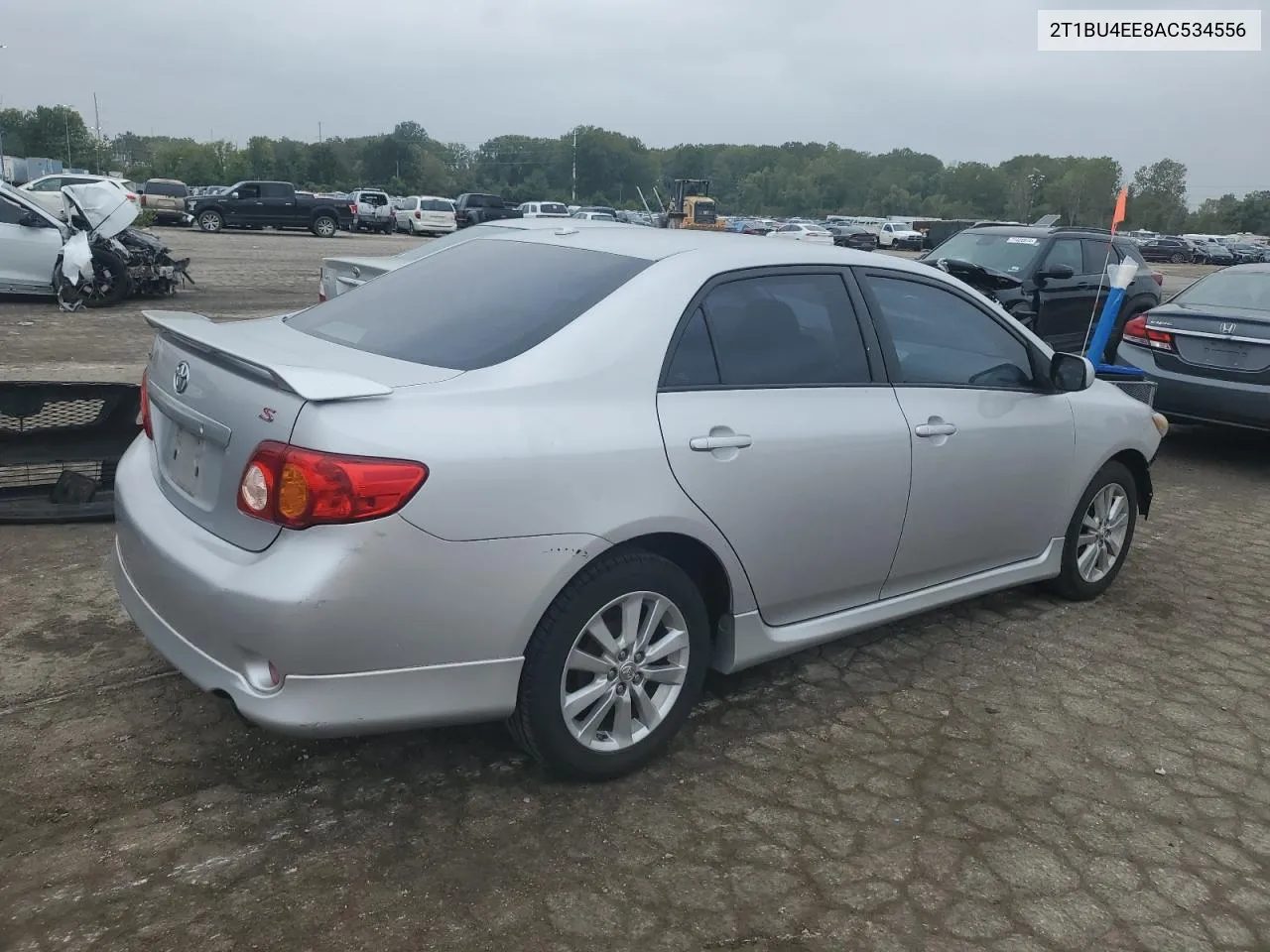 2010 Toyota Corolla Base VIN: 2T1BU4EE8AC534556 Lot: 71576834