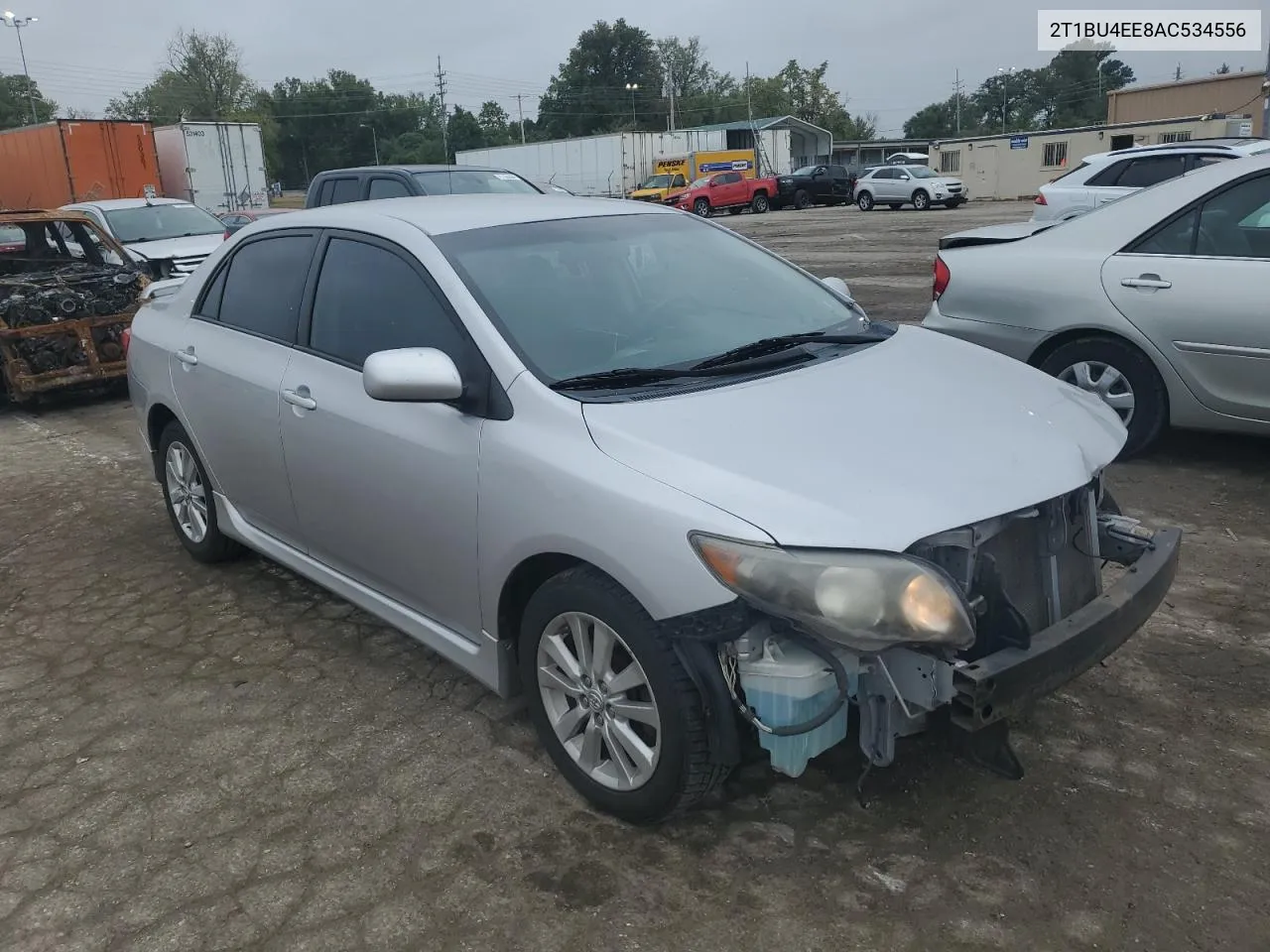 2010 Toyota Corolla Base VIN: 2T1BU4EE8AC534556 Lot: 71576834