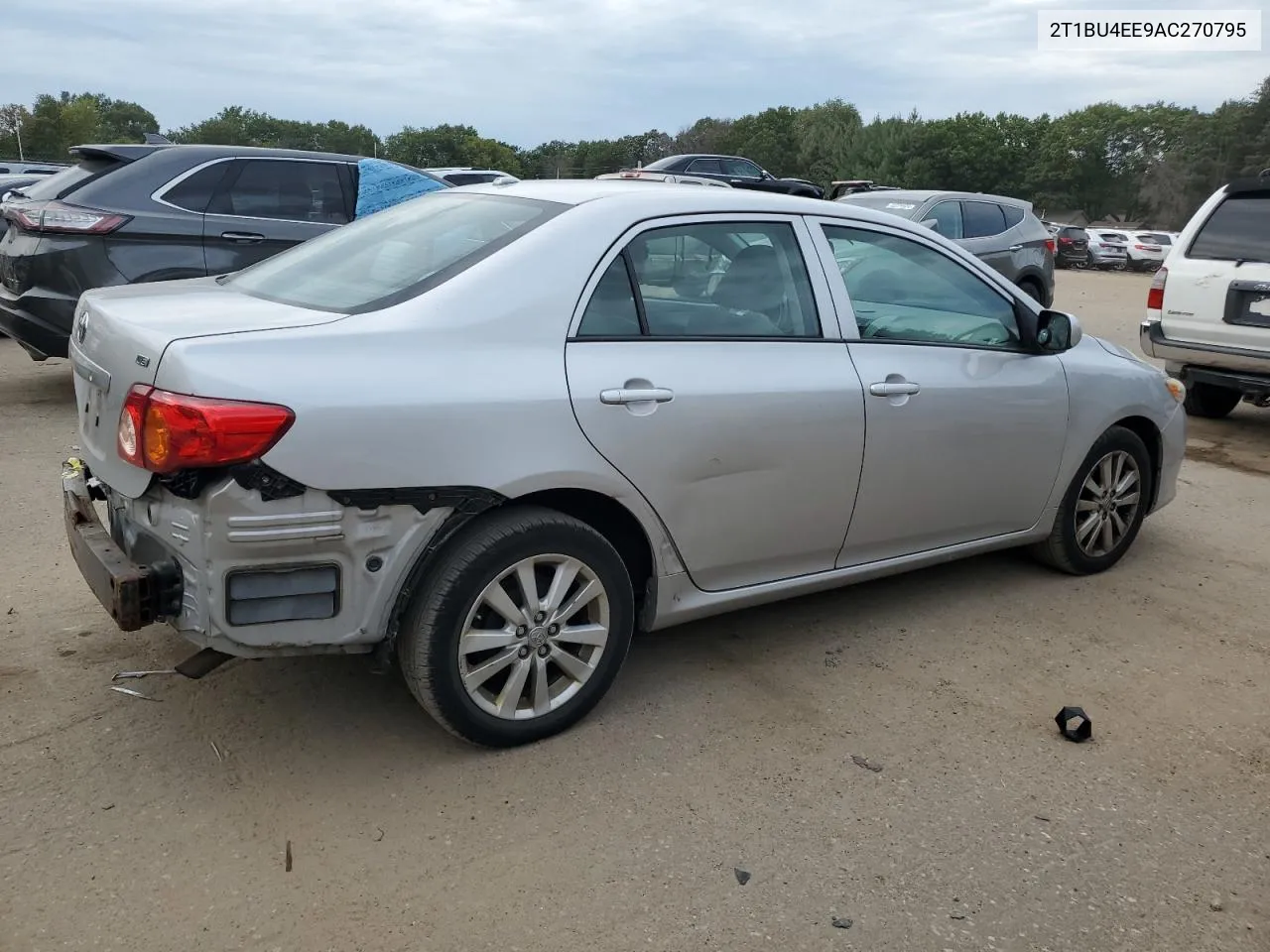 2010 Toyota Corolla Base VIN: 2T1BU4EE9AC270795 Lot: 71586434