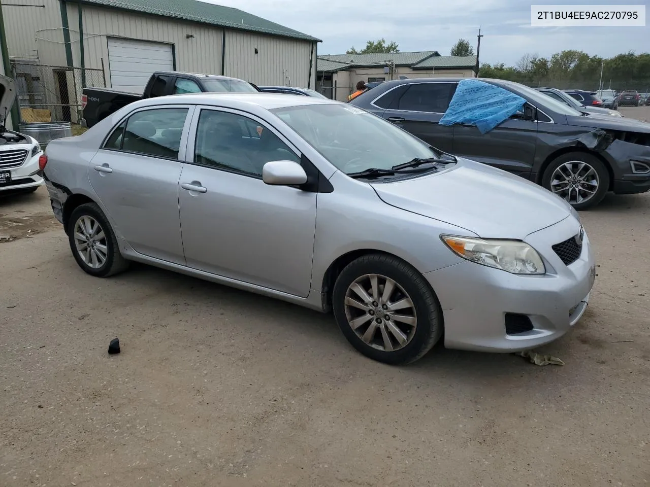 2010 Toyota Corolla Base VIN: 2T1BU4EE9AC270795 Lot: 71586434