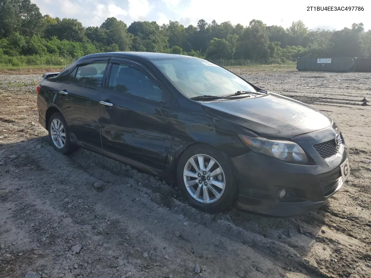 2010 Toyota Corolla Base VIN: 2T1BU4EE3AC497786 Lot: 71633714