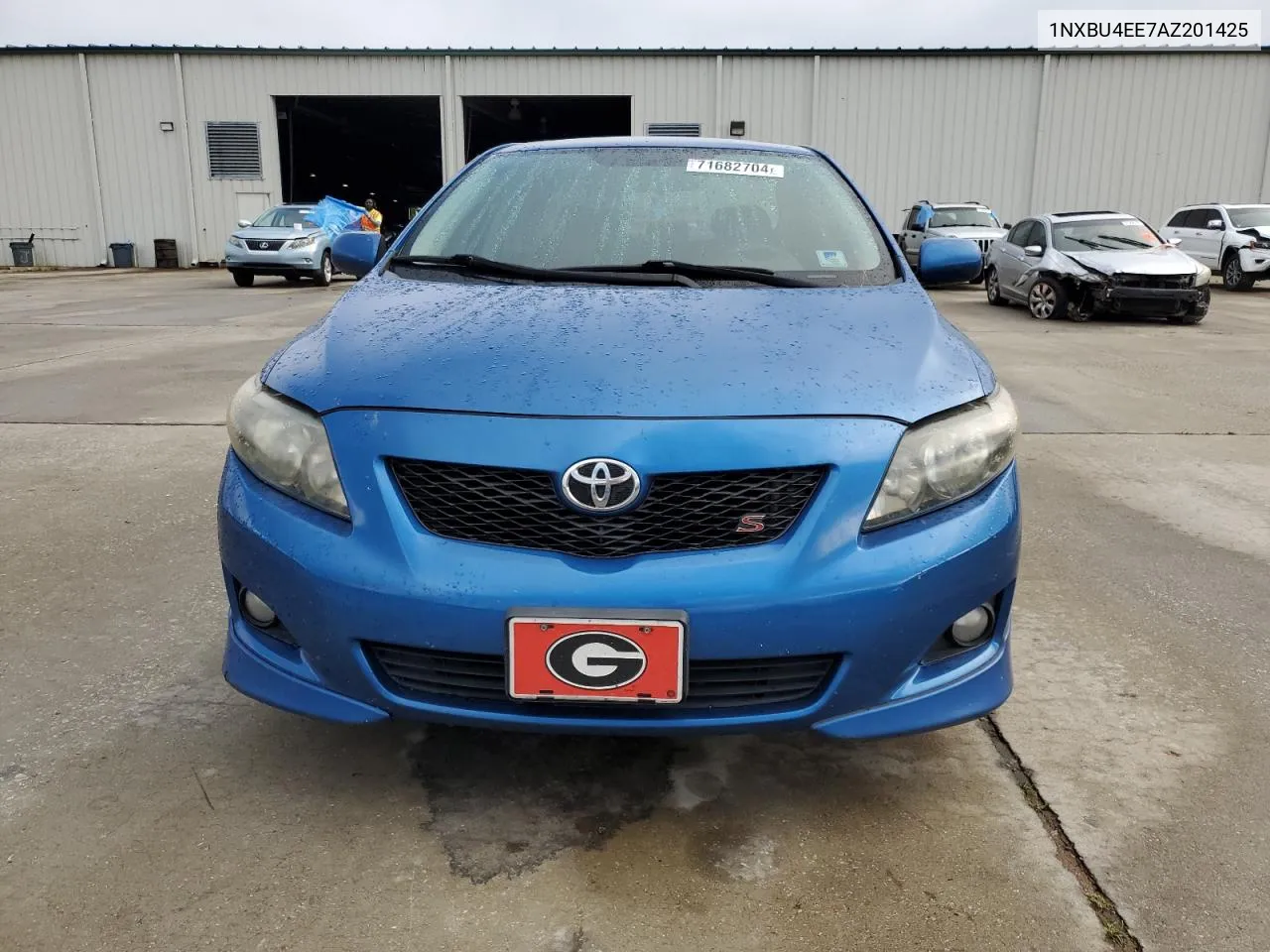 2010 Toyota Corolla Base VIN: 1NXBU4EE7AZ201425 Lot: 71682704