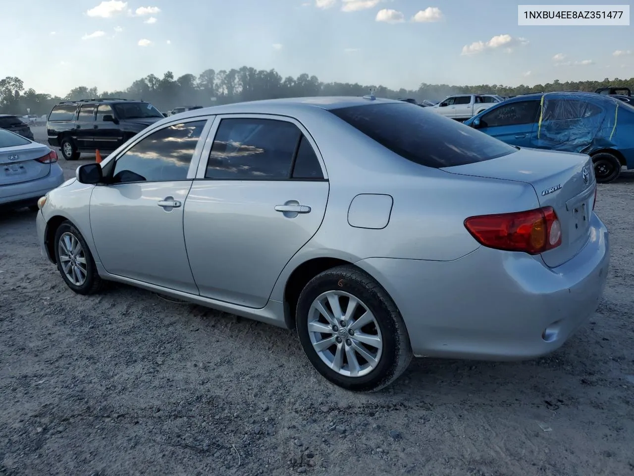 2010 Toyota Corolla Base VIN: 1NXBU4EE8AZ351477 Lot: 71745144