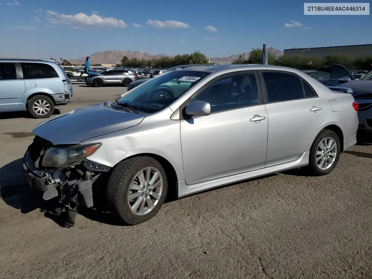 2T1BU4EE4AC446314 2010 Toyota Corolla Base