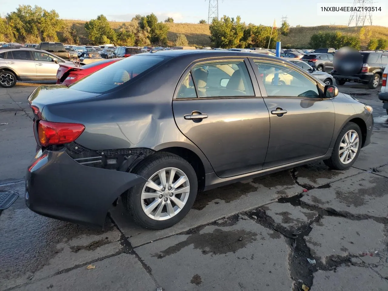 2010 Toyota Corolla Base VIN: 1NXBU4EE8AZ193514 Lot: 71764464