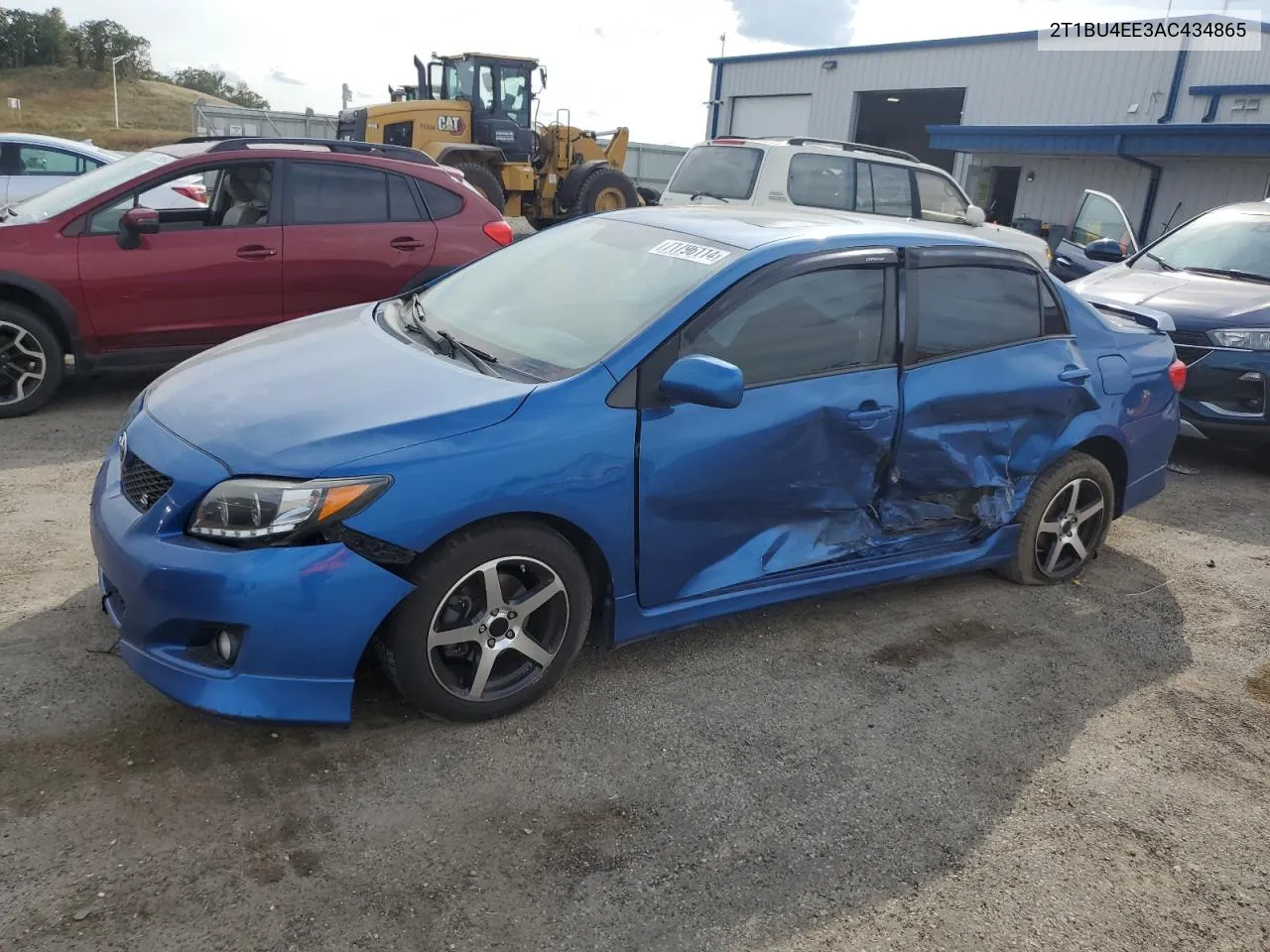 2010 Toyota Corolla Base VIN: 2T1BU4EE3AC434865 Lot: 71796114