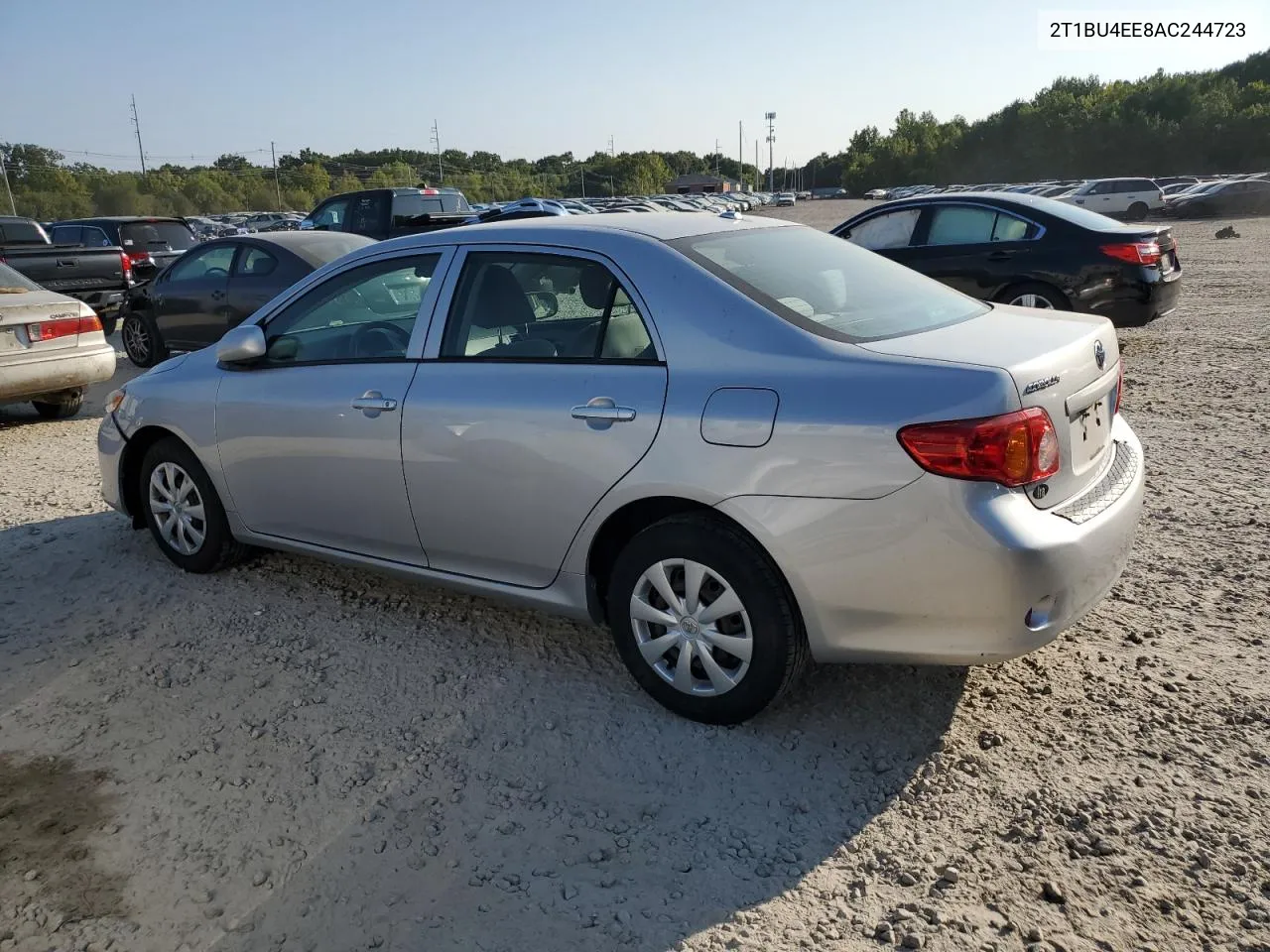 2010 Toyota Corolla Base VIN: 2T1BU4EE8AC244723 Lot: 71820134